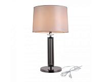 NEWPORT 4400 4401/T black glossy без абажура , Настольная лампа, Black glossy Clear crystal D40*H72 cm E27 1*60W