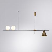 потолочный светильник arte lamp jacob a7029pl-3bk, доставка по Казахстану 