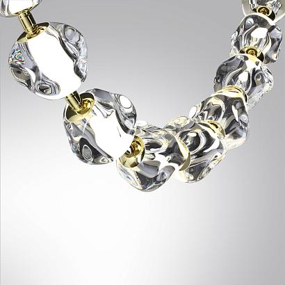 5085/48l odeon light  подвес- "бусы" jemstone, доставка по Казахстану 