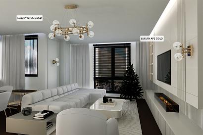 люстры подвесной светильник crystal lux luxury sp12l gold crystal lux 2270/312n, доставка по Казахстану 