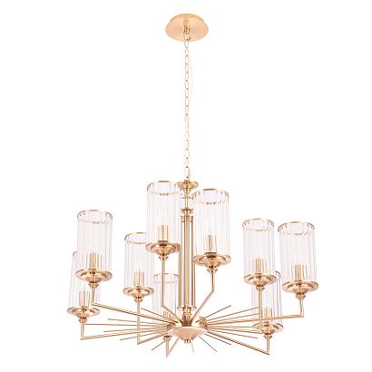 люстра crystal lux gloria sp9 brass crystal lux 1910/309, доставка по Казахстану 