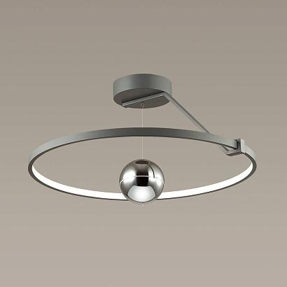 люстры потолочный светодиодный светильник odeon light l-vision lond 4032/40cl, доставка по Казахстану 