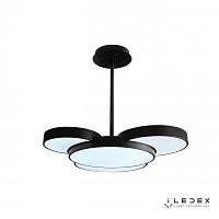 подвесная светодиодная люстра iledex demure 9127-930-d-t bk, доставка по Казахстану 