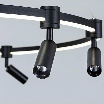 подвесной светильник arte lamp ring a2186sp-1bk, доставка по Казахстану 
