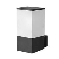 Дополнительная картинка Уличный настенный светильник Arte Lamp PLATE A3710AL-1BK