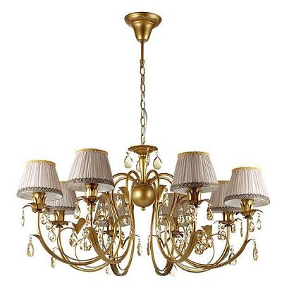 люстры подвесная люстра odeon light carolla 3398/8, доставка по Казахстану 