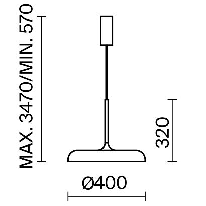 подвесной светильник maytoni mod189pl-l18gr3k1, доставка по Казахстану 