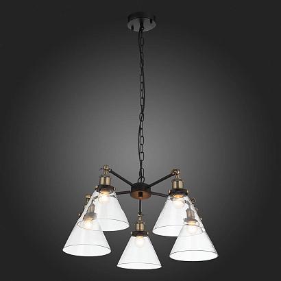 люстры подвесная люстра st luce evoluto sl237.413.05, доставка по Казахстану 