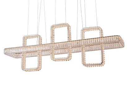 подвесной светодиодный светильник newport 8233+1/s chrome м0064705, доставка по Казахстану 