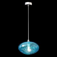 светильник подвесной crystal lux formless sp1 blue 4124/201, доставка по Казахстану 