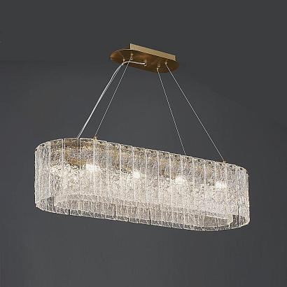 подвесной светильник newport 10820/90 brass oval м0064784, доставка по Казахстану 