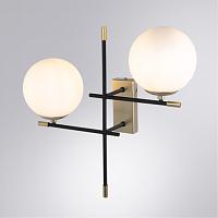 Дополнительная картинка Настенный светильник Arte Lamp ARKAB A2225AP-2BK