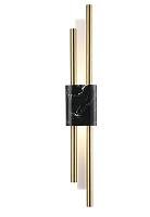 Бра Crystal Lux CARTA AP6W LED BLACK/BRASS Crystal Lux 0342/401
