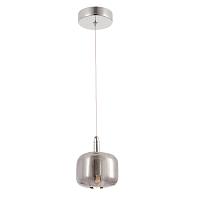светильник подвесной crystal lux box sp1 chrome/smoke crystal lux 1271/201, доставка по Казахстану 