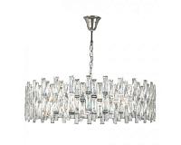 newport 10120 10123+9/c , люстра, chrome clear crystal d85*h26 cm e14 12*40w, доставка по Казахстану 