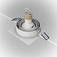 Встраиваемый светильник Maytoni Atom DL024-2-01W купить в Алматы svet.kz