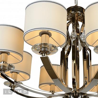 люстры подвесная люстра ilamp urban 88189/8 cr, доставка по Казахстану 