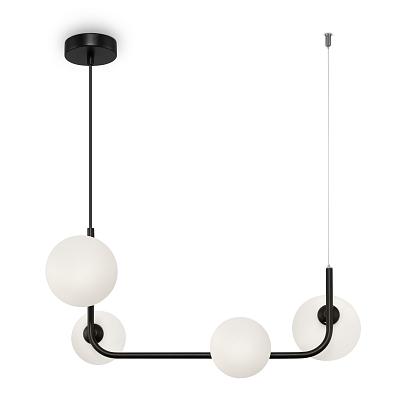 люстры подвесной светильник freya fr4005pl-04b, доставка по Казахстану 