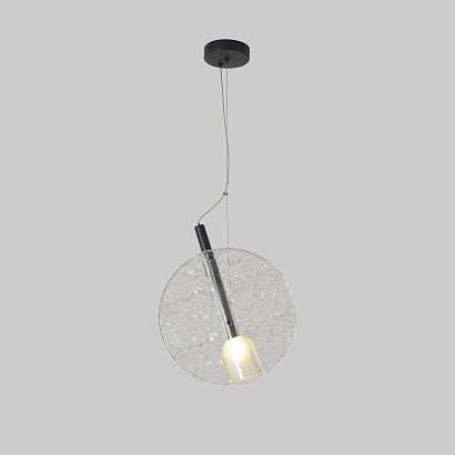Подвесные Светильник подвесной Crystal Lux FROZEN SP1 BLACK Crystal Lux 3991/201, доставка по Казахстану 