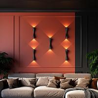 Дополнительная картинка Настенный светодиодный светильник Odeon Light Hightech Anika 4291/10WL