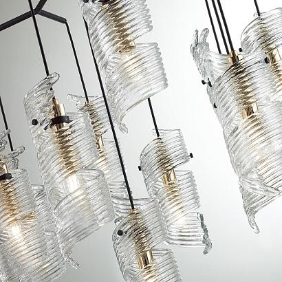 5439/13 odeon light  люстра fusilli, доставка по Казахстану 