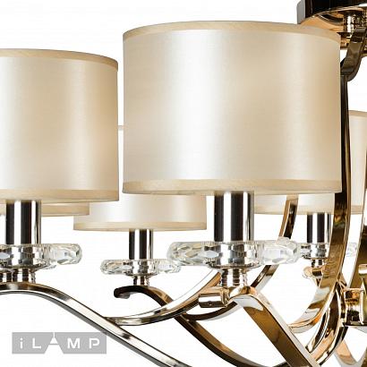 Потолочные Потолочная люстра iLamp London 88389/10 CR, доставка по Казахстану 