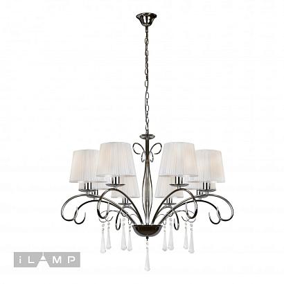 люстры подвесная люстра ilamp perfection rm7006/8cr, доставка по Казахстану 