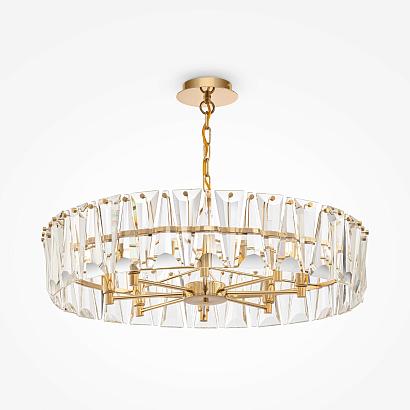 подвесная люстра maytoni puntes mod043pl-08g, доставка по Казахстану 