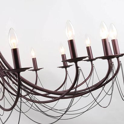 подвесная люстра f-promo plini 2590-18p, доставка по Казахстану 