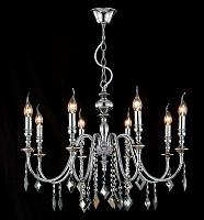 люстра crystal lux mercedes sp8 chrome/smoke crystal lux 0950/308, доставка по Казахстану 