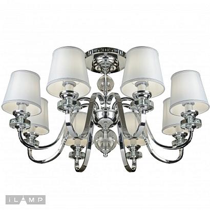 Потолочные Потолочная люстра iLamp Vivia 82367/8 CR, доставка по Казахстану 