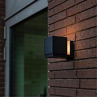 Дополнительная картинка Настенный уличный светильник Arte Lamp BELGRADE A5193AL-1BK