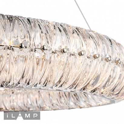 подвесная люстра ilamp destiny 072d-14 nickel, доставка по Казахстану 