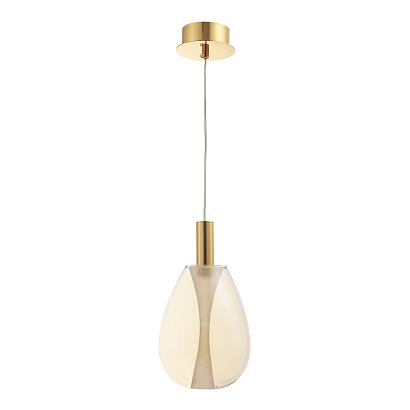 светильник подвесной crystal lux gaudi sp4w led amber crystal lux 1880/204, доставка по Казахстану 