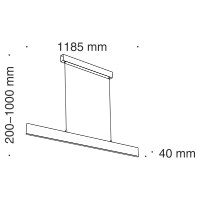 Дополнительная картинка Подвесной светодиодный светильник Maytoni Step P010PL-L30B