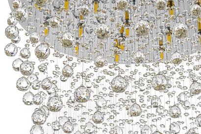 люстры подвесная хрустальная люстра arti lampadari flusso h 1.4.80.615 n, доставка по Казахстану 