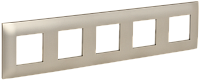 Дополнительная картинка SKANDY Рамка 5-мест. SK-F05Sh шамп. IEK