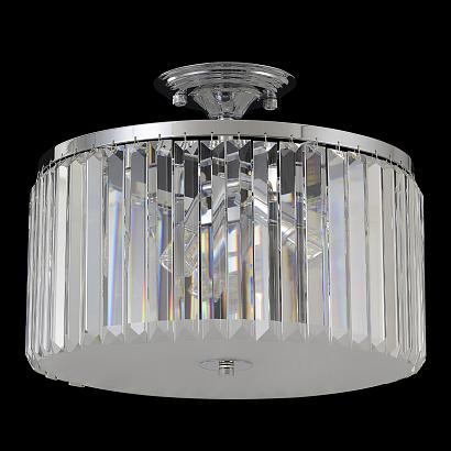 светильник потолочный crystal lux hilton pl4 chrome crystal lux 1982/104, доставка по Казахстану 