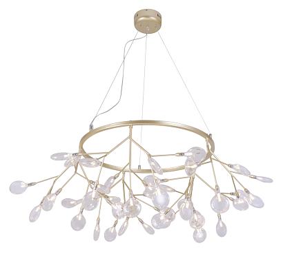 люстры светильник подвесной crystal lux evita sp45 d gold/transparent crystal lux 1692/245d, доставка по Казахстану 