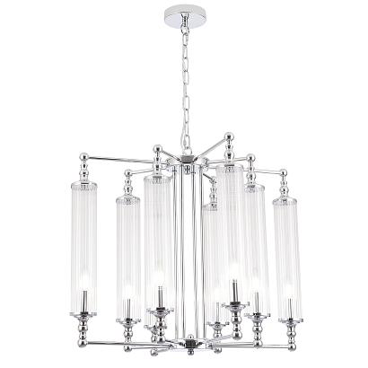люстра crystal lux tomas sp8 d650 chrome crystal lux 3671/308d, доставка по Казахстану 