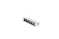 ST762.532.07 Св-к встр. белый LED 1*7W 3000K 550Lm Ra 24° IP20 L125xW30xH36 170-240VV, доставка по Казахстану 
