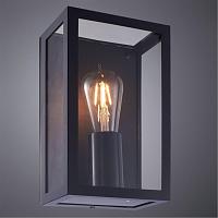 Дополнительная картинка Уличный настенный светильник Arte Lamp Belfast A4569AL-1BK