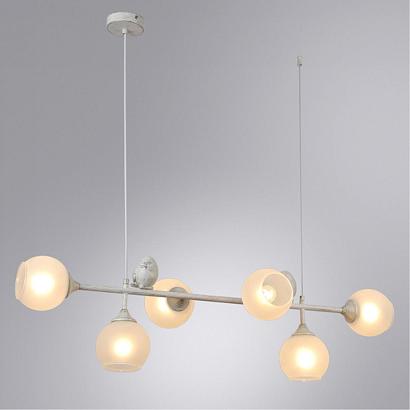 подвесная люстра arte lamp gemelli a2150sp-6wg, доставка по Казахстану 
