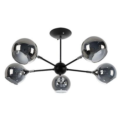 купить Потолочная люстра Arte Lamp Lagos A2708PL-5BK в Алматы, svet.kz, доставка по Казахстану 