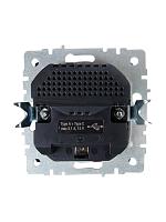 BRITE Роз. с з/к/ш 16А с USB A+C 18Вт РЮш11-1-БрТБ бр. IEK 