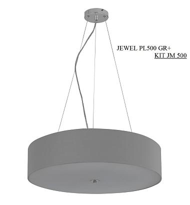 люстры светильник потолочный crystal lux jewel pl500 gr crystal lux 2111/106, доставка по Казахстану 