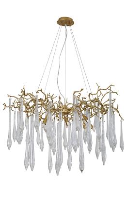 люстра crystal lux reina sp8 d1000 gold pearl crystal lux 3580/308, доставка по Казахстану 