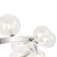 люстра crystal lux agata sp15 v2 chrome/transparente crystal lux 0034/315, доставка по Казахстану 