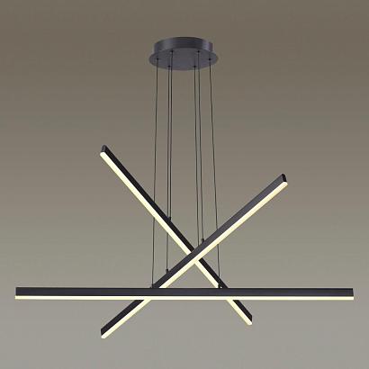 подвесной светодиодный светильник odeon light l-vision rudy 3890/48l, доставка по Казахстану 