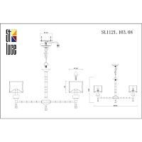 Дополнительная картинка Подвесная люстра ST Luce Oleo SL1121.103.08